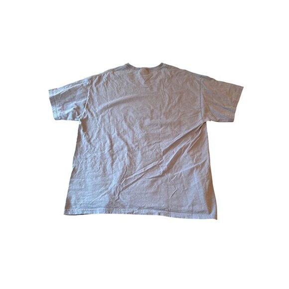 Alaska Denali National Park Graphic T-Shirt Hanes Heavyweight XL 100% Cotton Blu - Picture 4 of 4